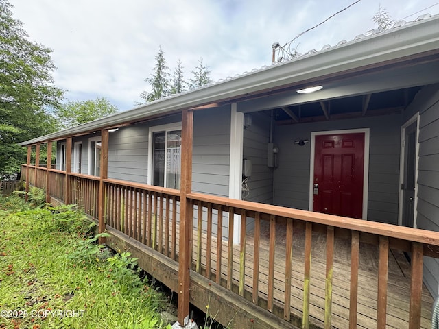 3237 Lincoln Ct, Ketchikan, AK 99901 - view of deck