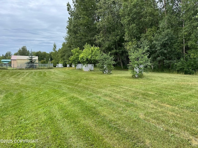 16297 E Harter Dr, Palmer, AK 99645 - view of yard