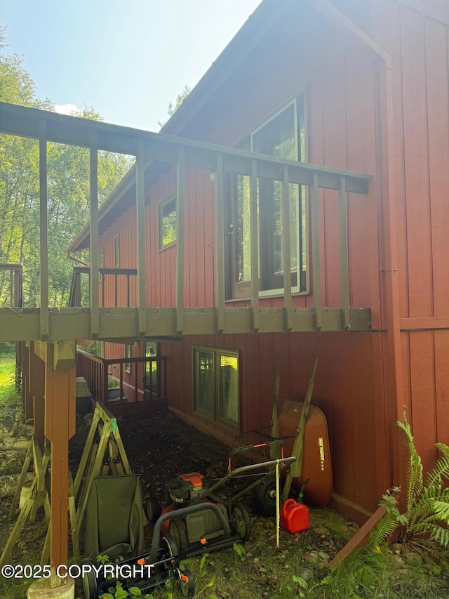 4261 E Foxtrot Ave, Wasilla, AK 99654 - rear view of house