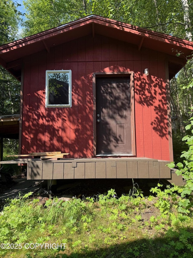 4261 E Foxtrot Ave, Wasilla, AK 99654 - view of outdoor structure