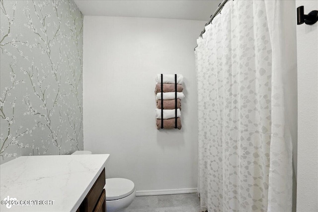 20454 Icefall Dr, Eagle River, AK 99577 - bathroom with vanity and curtained shower