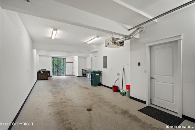 11459 Moonrise Ridge Pl # 7, Anchorage, AK 99516 - garage featuring electric panel