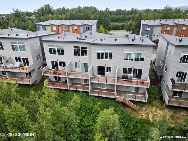 11459 Moonrise Ridge Pl # 7, Anchorage, AK 99516 - rear view of house
