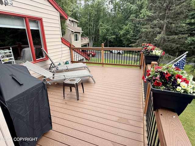 11741 Mary Ave, Anchorage, AK 99515 - view of deck