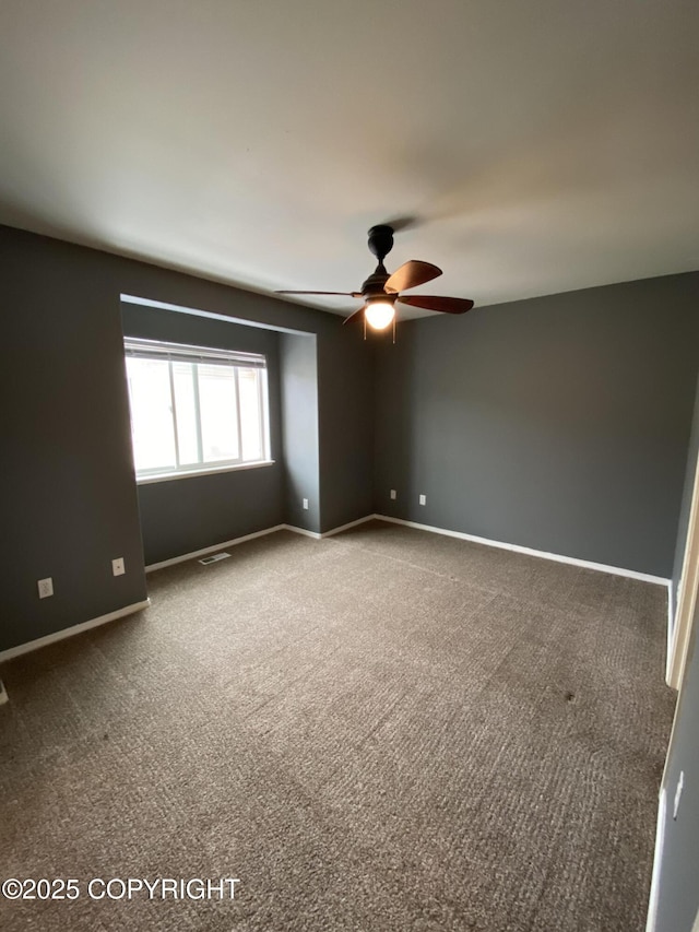 114 Rusty Allen Pl # 31, Anchorage, AK 99504 - unfurnished room with a ceiling fan and carpet floors