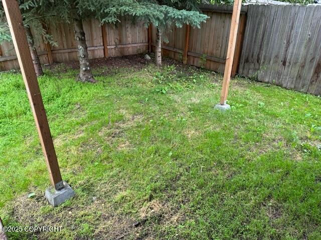 9755 Newhaven Loop, Anchorage, AK 99507 - view of fenced backyard