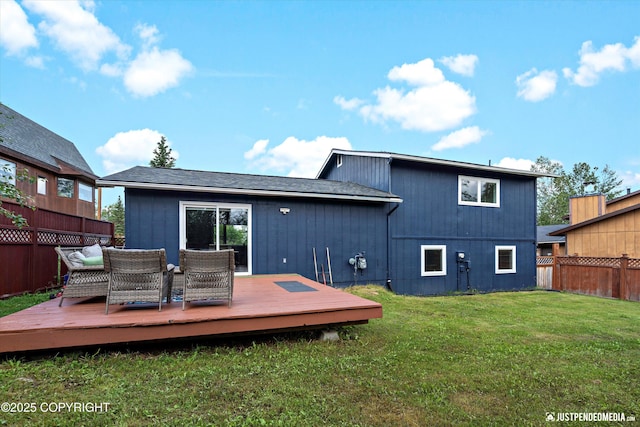 8410 E 20th Ave, Anchorage, AK 99504 - back of property with a deck