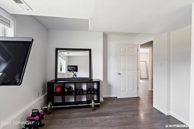 8410 E 20th Ave, Anchorage, AK 99504 - hallway with wood finished floors and baseboards