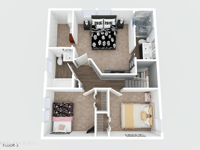 8410 E 20th Ave, Anchorage, AK 99504 - view of property floor plan