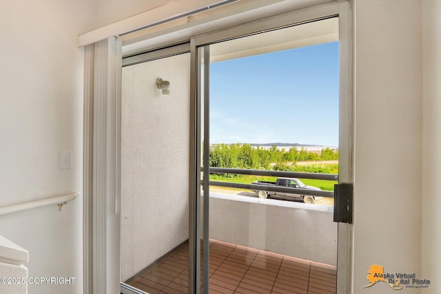1414 W 7th Ave # 3, Anchorage, AK 99501 - doorway featuring tile patterned floors