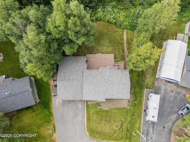 12145 Rainbow Ave, Anchorage, AK 99516 - drone / aerial view
