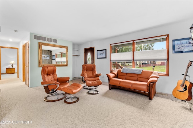 12145 Rainbow Ave, Anchorage, AK 99516 - living area with carpet floors