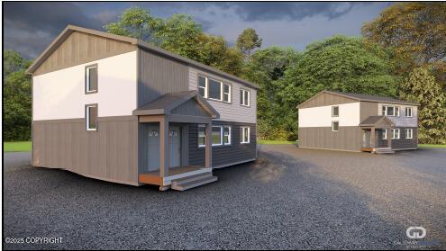 4712 S Kenaka Bena Loop, Big Lake, AK 99623 - view of front facade