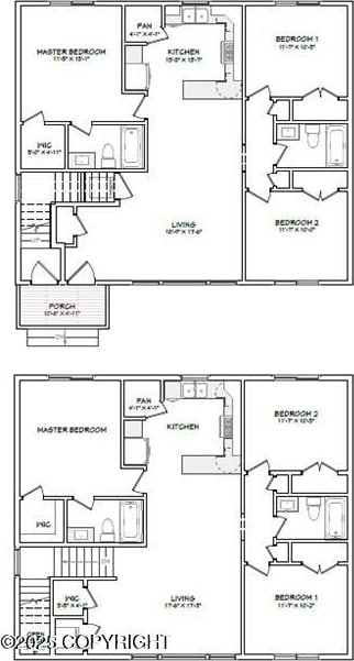 4712 S Kenaka Bena Loop, Big Lake, AK 99623 - view of property floor plan