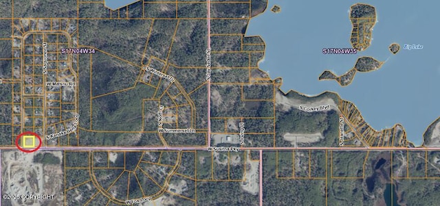 4712 S Kenaka Bena Loop, Big Lake, AK 99623 - aerial view of property's location