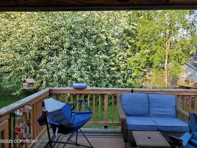 4733 Becharof St, Anchorage, AK 99507 - view of deck