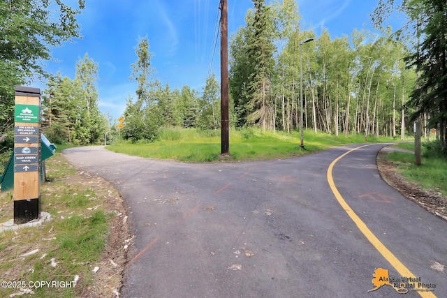 4650 Reka Dr # F6, Anchorage, AK 99508 - view of asphalt road