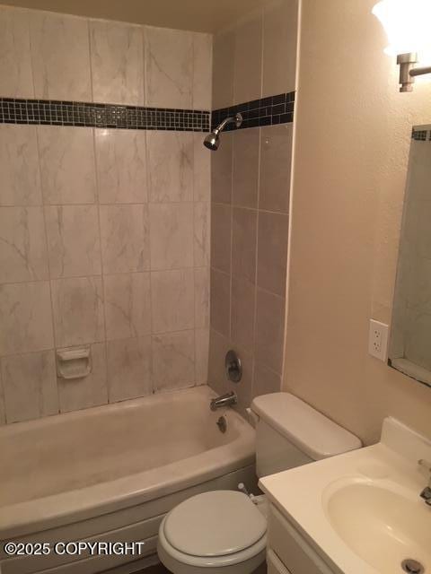 420 E 14th Ave, Anchorage, AK 99501 - bathroom featuring vanity and shower / tub combination