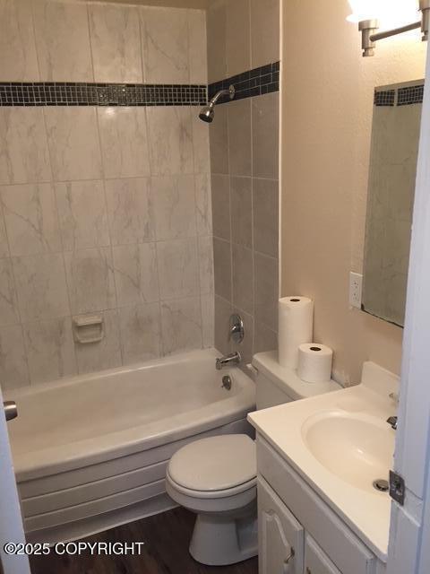 420 E 14th Ave, Anchorage, AK 99501 - full bathroom featuring tub / shower combination and vanity