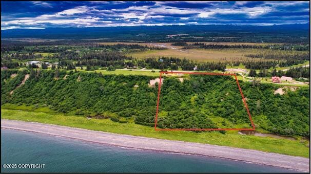 32425 Sterling Hwy, Anchor Point, AK 99556 - view of property location featuring property boundaries highlighted