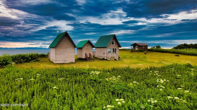32425 Sterling Hwy, Anchor Point, AK 99556 - rear view of property featuring a shed