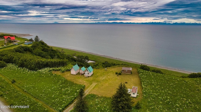 32425 Sterling Hwy, Anchor Point, AK 99556 - aerial view of a nearby body of water