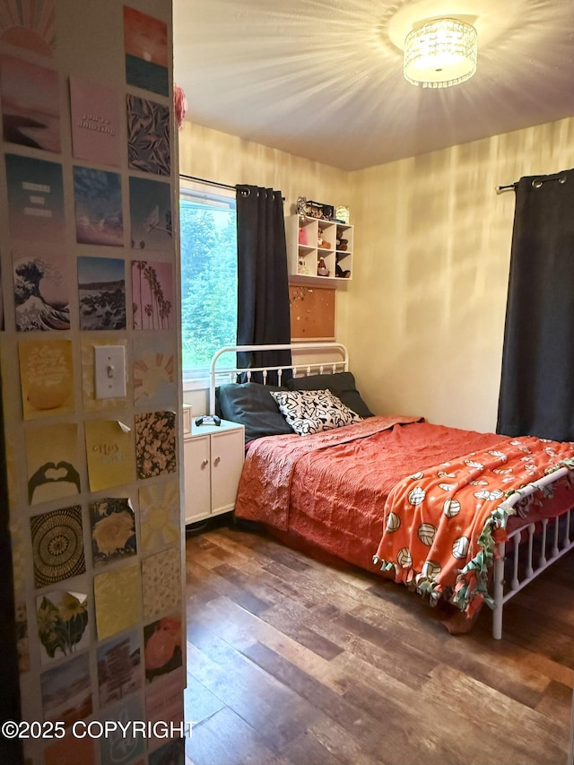 54110 Field Dr, Nikiski/North Kenai, AK 99611 - bedroom featuring hardwood / wood-style flooring