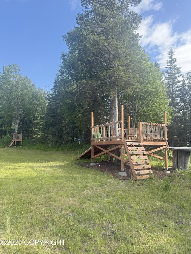 54110 Field Dr, Nikiski/North Kenai, AK 99611 - view of grassy yard