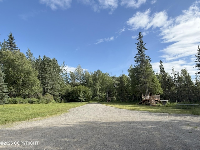 54110 Field Dr, Nikiski/North Kenai, AK 99611 - view of road with a view of trees