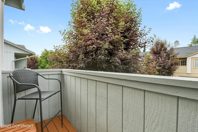 5586 Sapphire Loop # 55B, Anchorage, AK 99504 - view of balcony