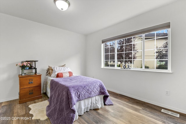 5586 Sapphire Loop # 55B, Anchorage, AK 99504 - bedroom featuring multiple windows and wood finished floors