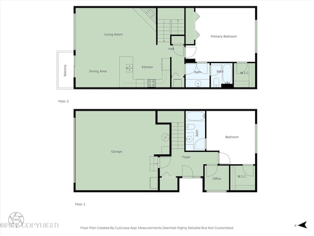 5586 Sapphire Loop # 55B, Anchorage, AK 99504 - view of home floor plan