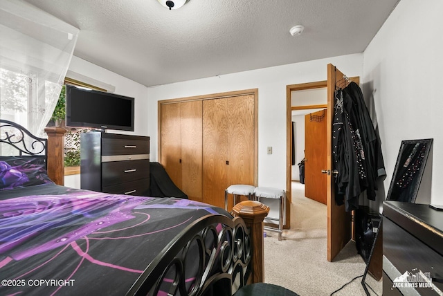 8641 Blackberry St # 6B, Anchorage, AK 99502 - bedroom with light carpet and a closet