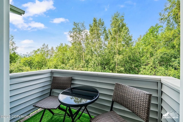7655 Stepping Stone Ln Unit Q2, Anchorage, AK 99504 - view of balcony
