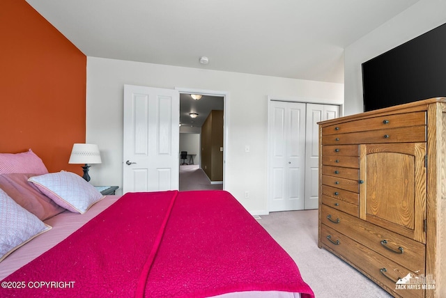 7655 Stepping Stone Ln Unit Q2, Anchorage, AK 99504 - bedroom with a closet and light carpet