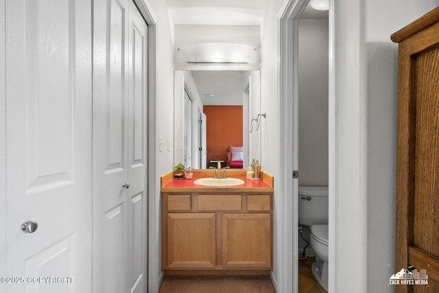 7655 Stepping Stone Ln Unit Q2, Anchorage, AK 99504 - bathroom featuring vanity and a closet