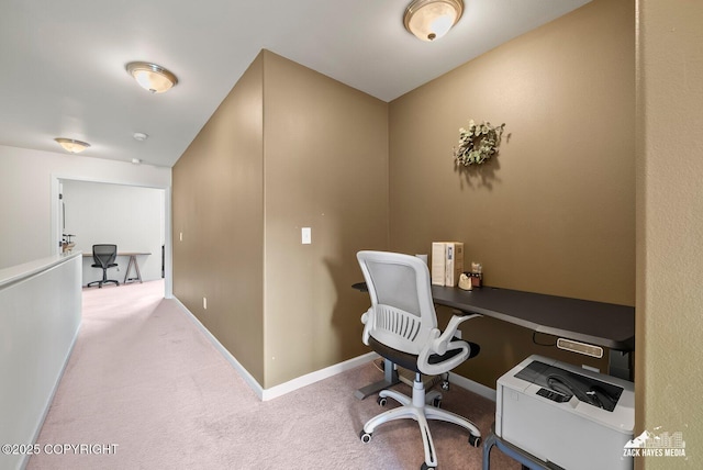 7655 Stepping Stone Ln Unit Q2, Anchorage, AK 99504 - office area featuring carpet floors and baseboards