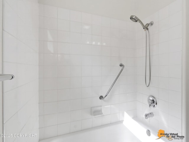 2321 Lusardi Point Cir, Anchorage, AK 99515 - bathroom featuring washtub / shower combination