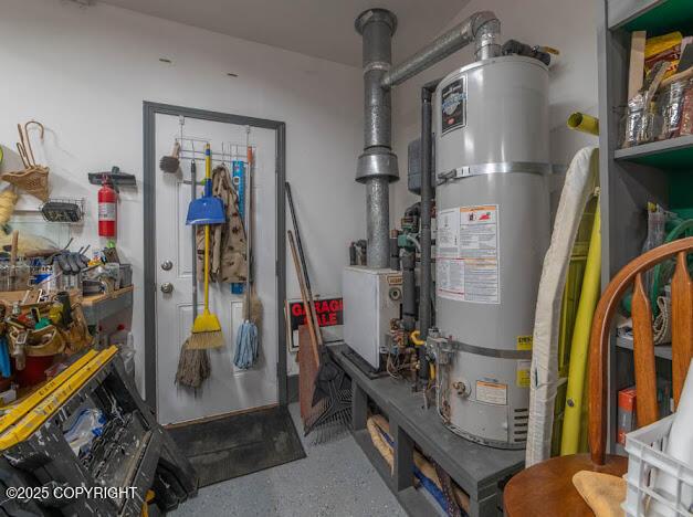 282 Marydale Ct, Soldotna, AK 99669 - utilities featuring secured water heater