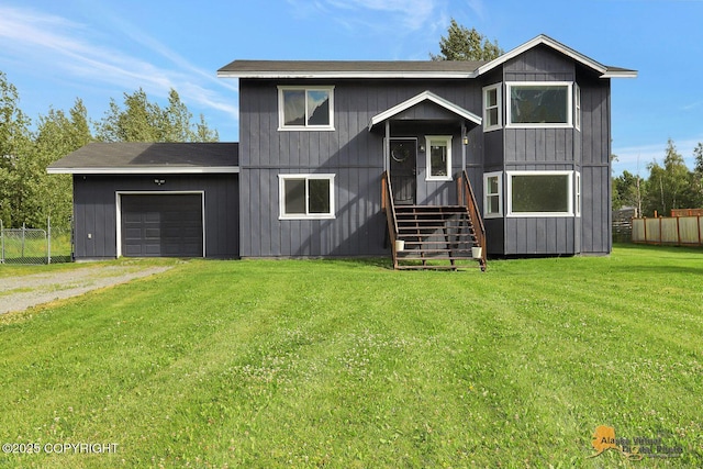 14795 E Hearthstone Dr, Palmer, AK 99645 - bi-level home featuring driveway and a garage