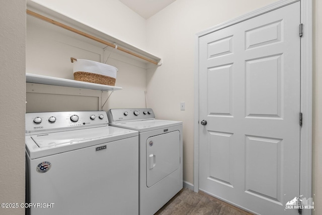 23011 Sherman St # 24, Chugiak, AK 99567 - washroom with separate washer and dryer and baseboards