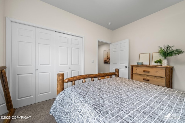 23011 Sherman St # 24, Chugiak, AK 99567 - carpeted bedroom featuring a closet