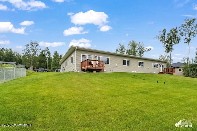 23011 Sherman St # 24, Chugiak, AK 99567 - back of property with a deck