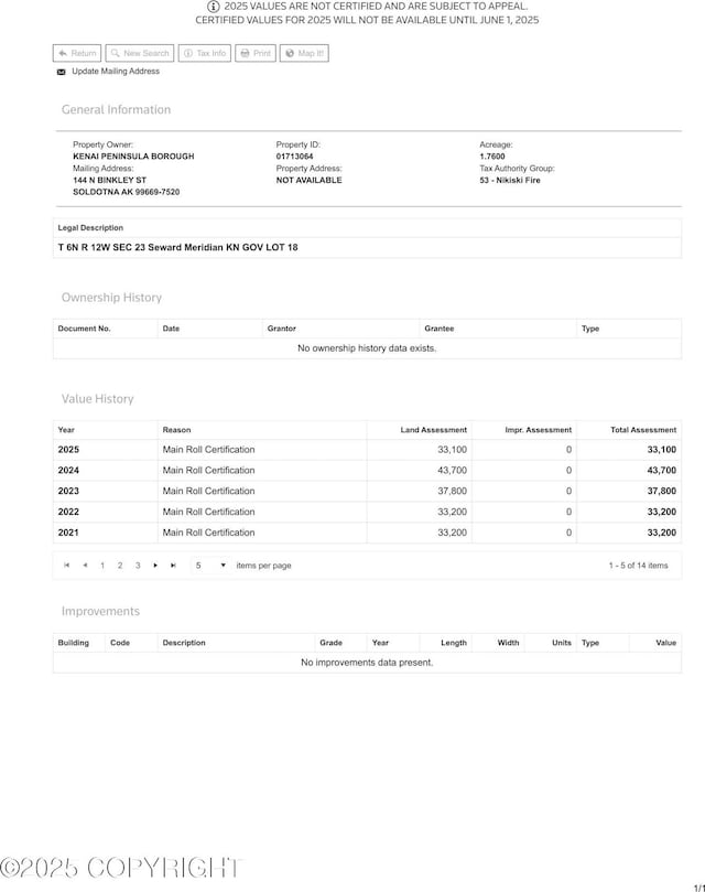 GL18 Kenai Spur Ave, Nikiski/North Kenai, AK 99611