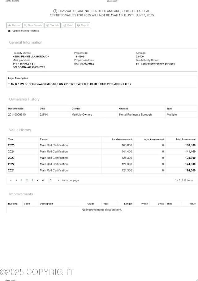 L7 Kalifornsky Beach Rd, Kenai, AK 99611