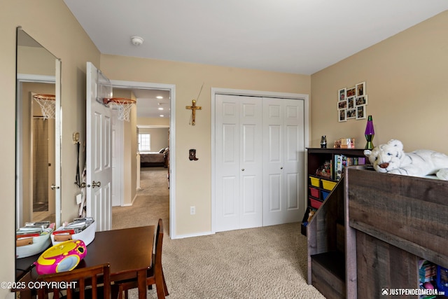 2431 Harbor Landing Cir, Anchorage, AK 99515 - carpeted bedroom featuring a closet