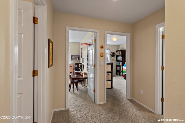 2431 Harbor Landing Cir, Anchorage, AK 99515 - corridor featuring carpet floors and an office area