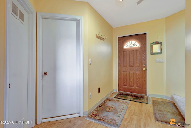 1854 Buccaneer Pl, Anchorage, AK 99501 - foyer with wood finished floors and baseboards