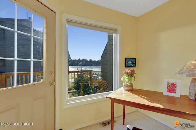 1854 Buccaneer Pl, Anchorage, AK 99501 - entryway with plenty of natural light