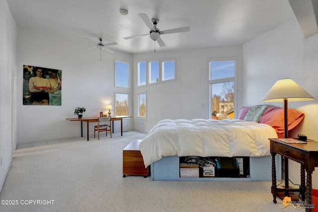1854 Buccaneer Pl, Anchorage, AK 99501 - bedroom featuring ceiling fan